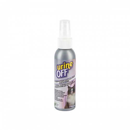 Spray pentru indepartarea petelor si mirosurilor urine off pentru pisici kerbl 118 ml